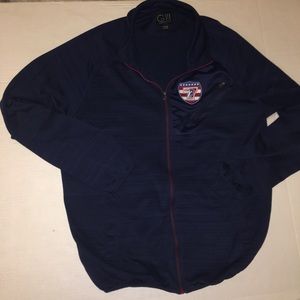 USA 7s Rugby GIII Navy Blue Zip‎ Up Jacket